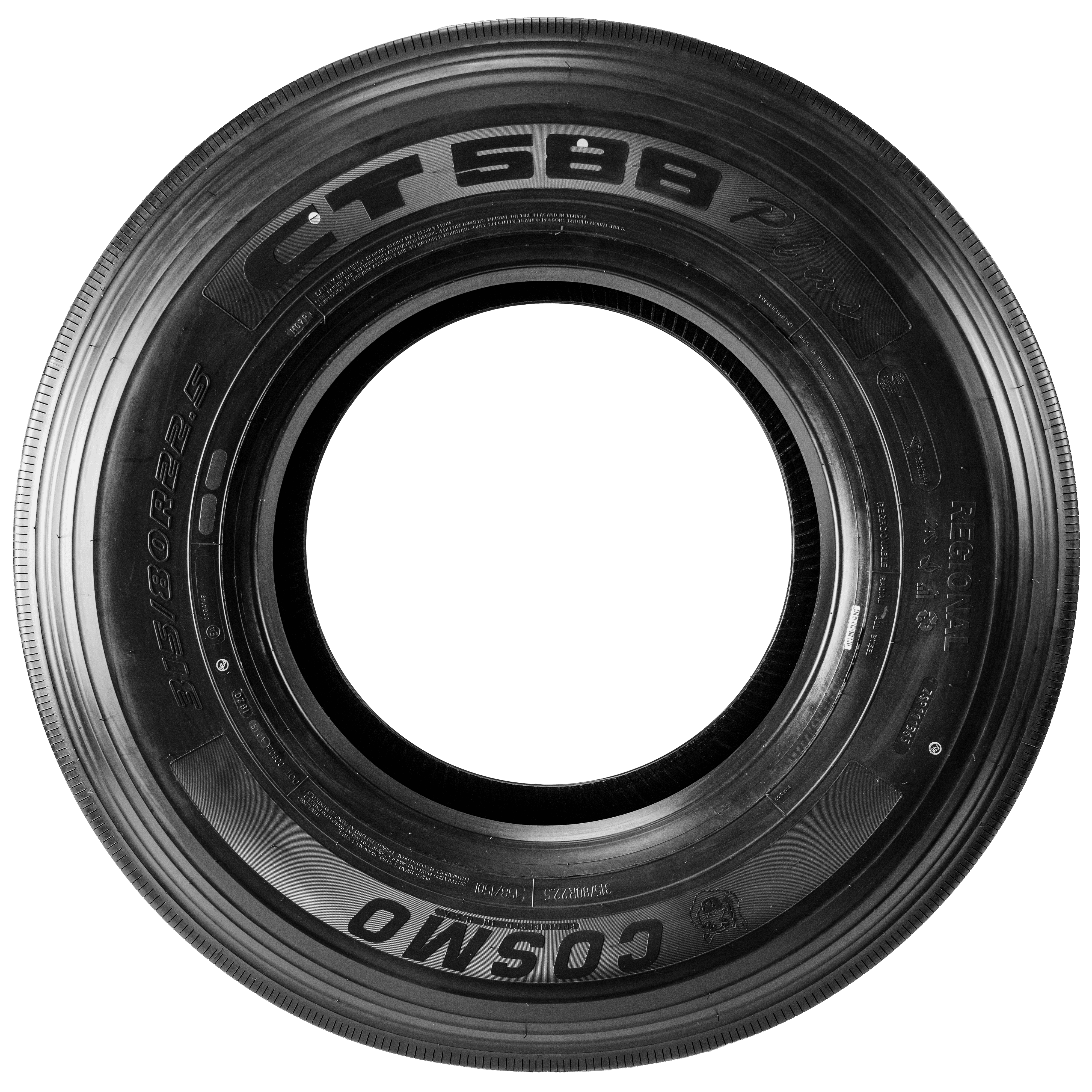 Cosmo Tires CT588 PLUS HWY - Size Marking