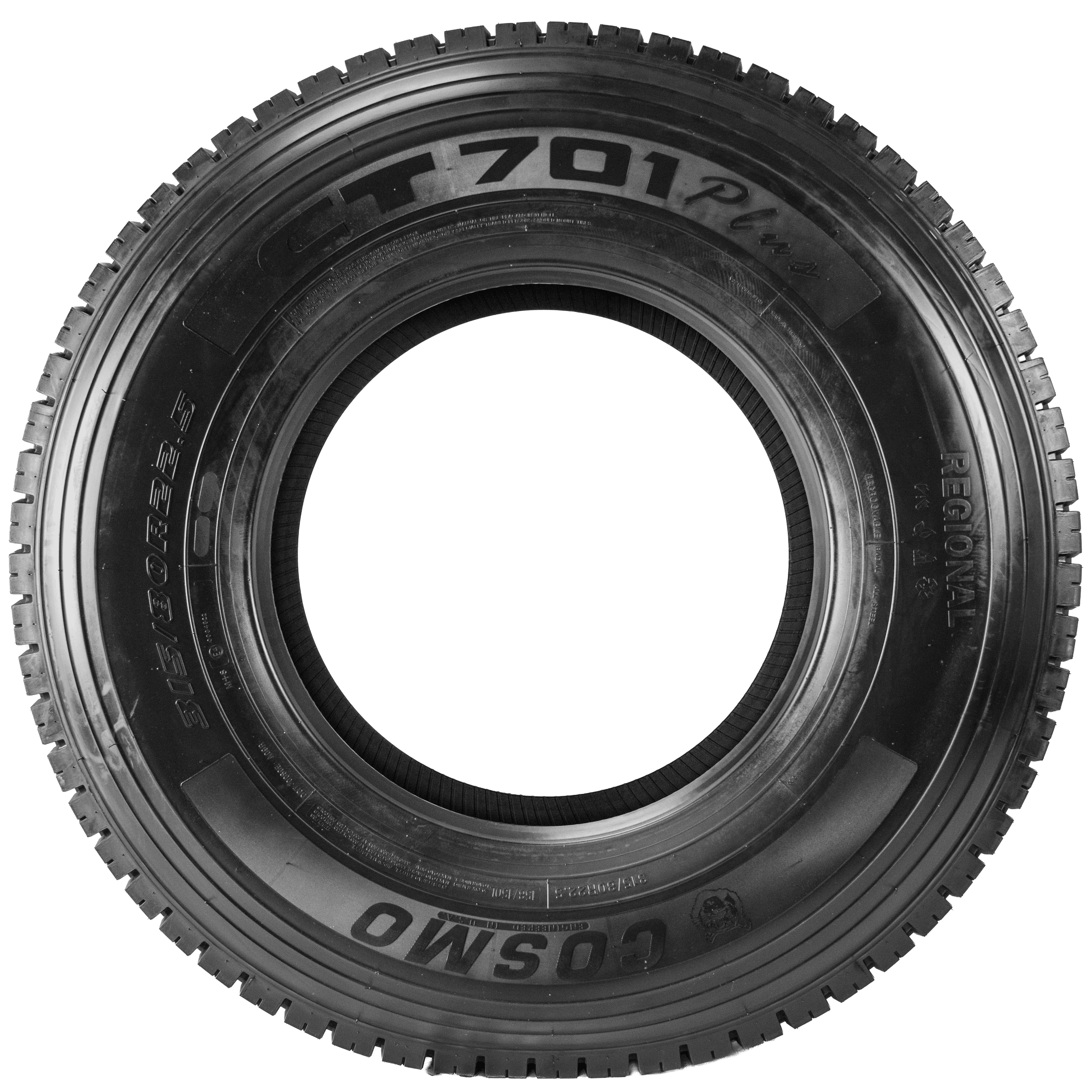 Cosmo Tires CT701 PLUS OSL - Size Marking