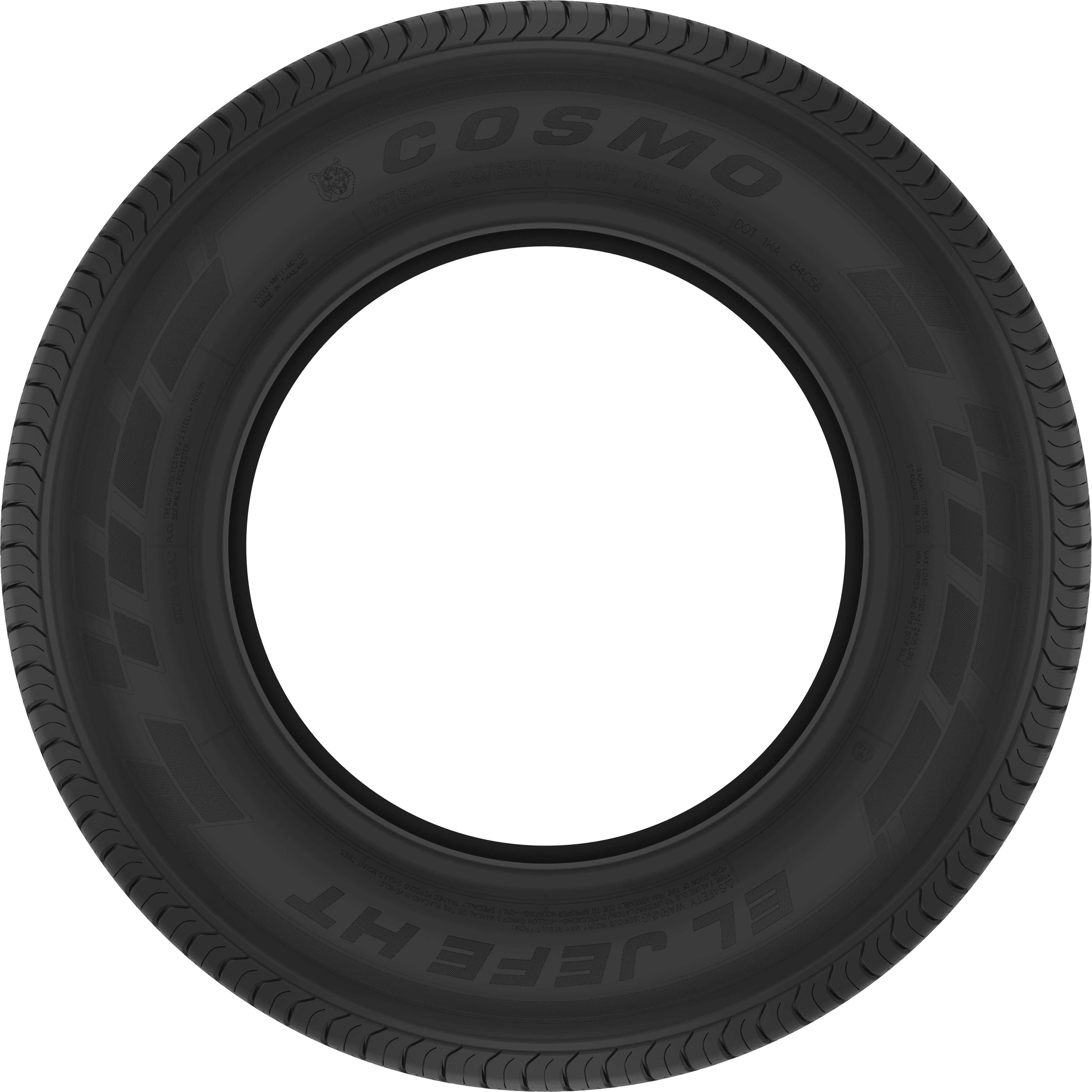 Cosmo Tires El Jefe HT - Tread Pattern