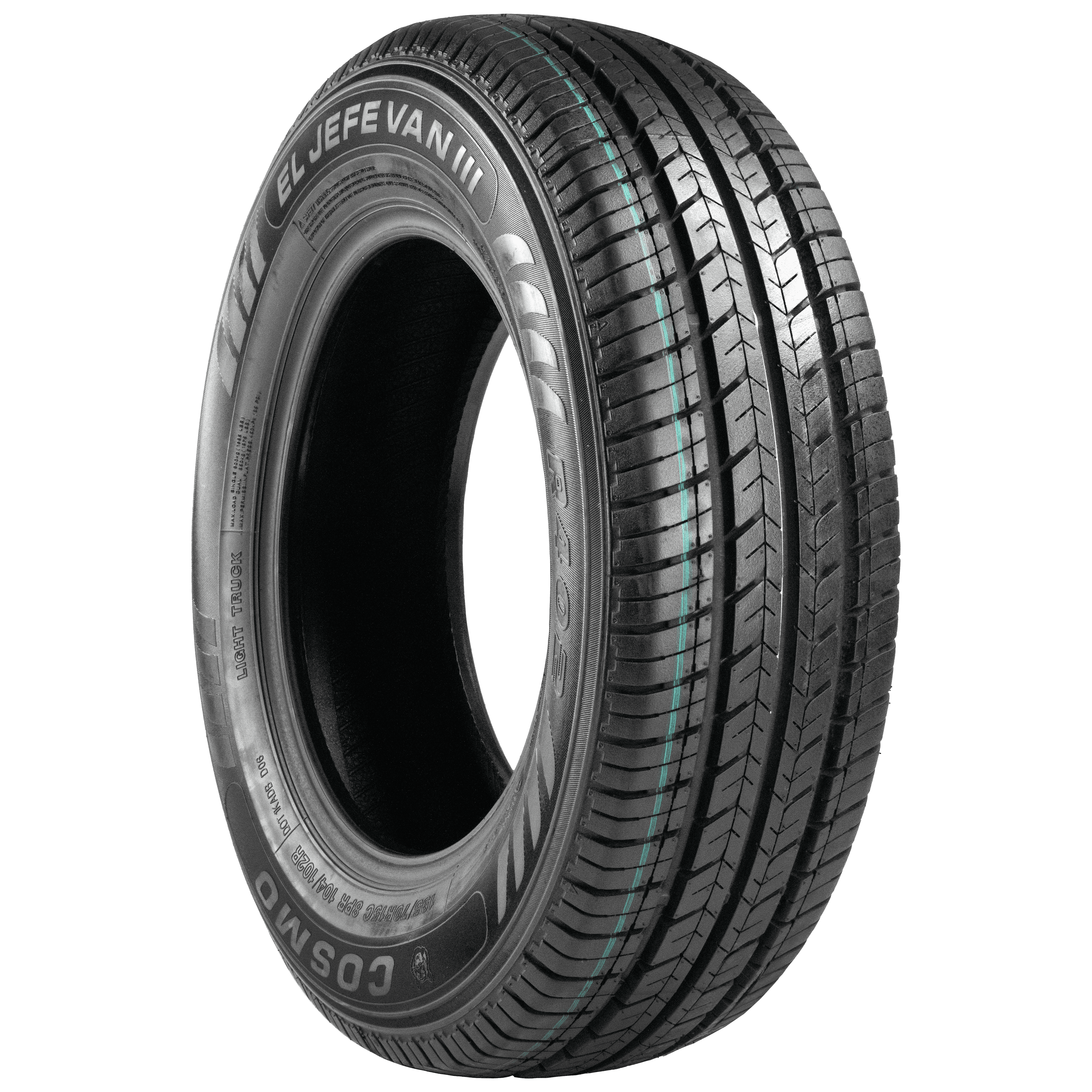 Cosmo Tires El Jefe Van III - Size Marking
