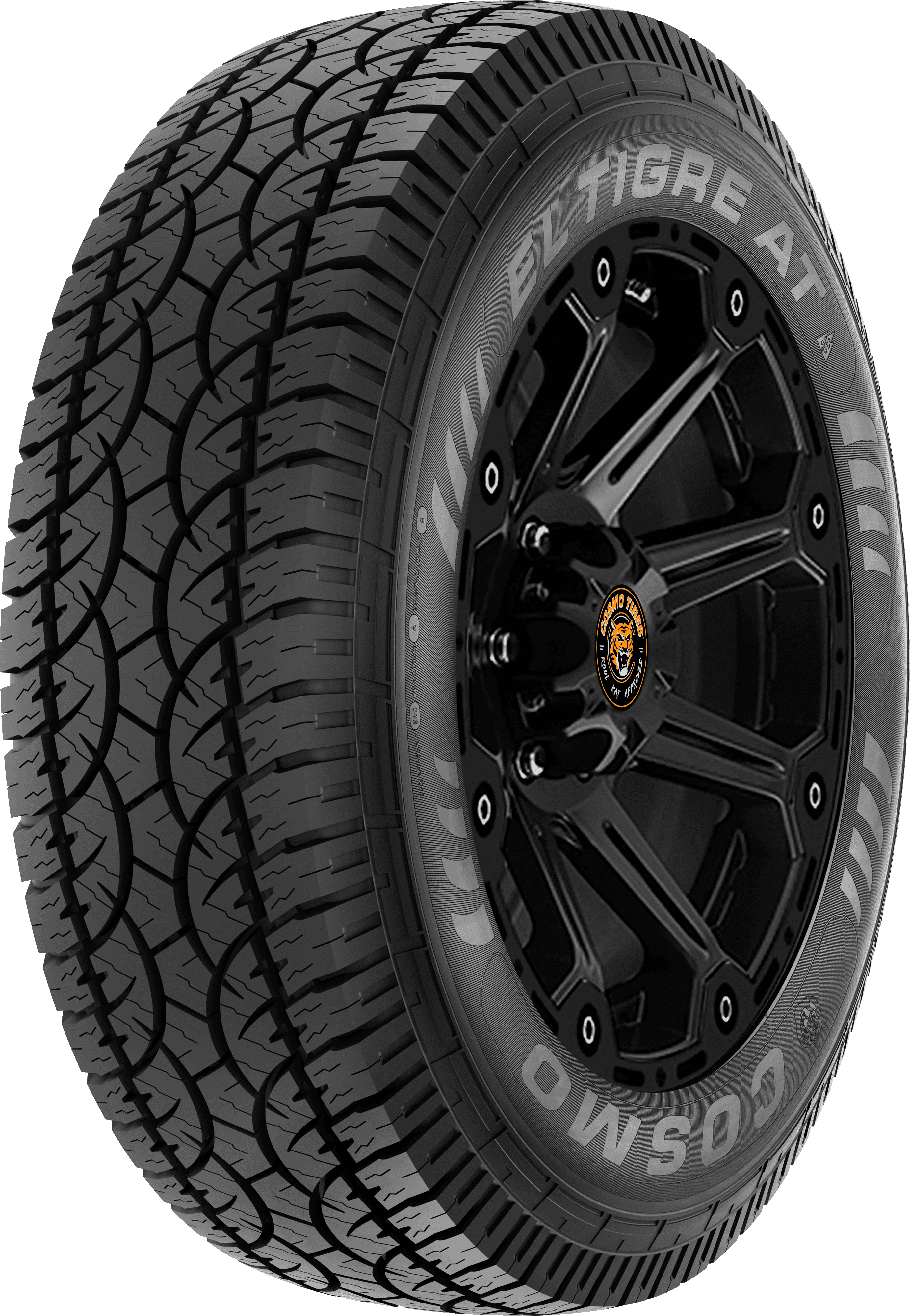 Cosmo Tires El Tigre AT - Size Marking