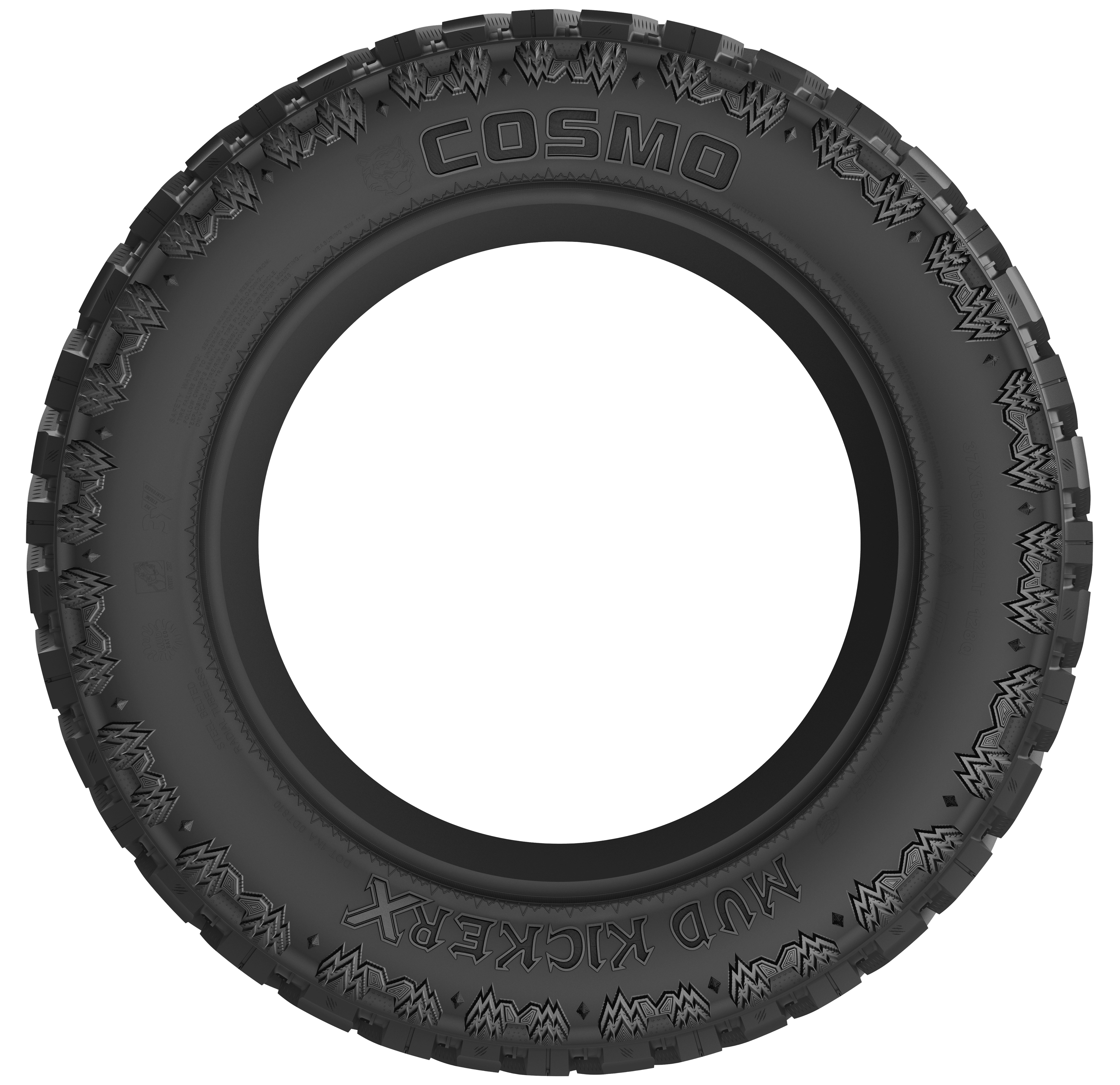 Cosmo Tires Mud Kicker X - Side View