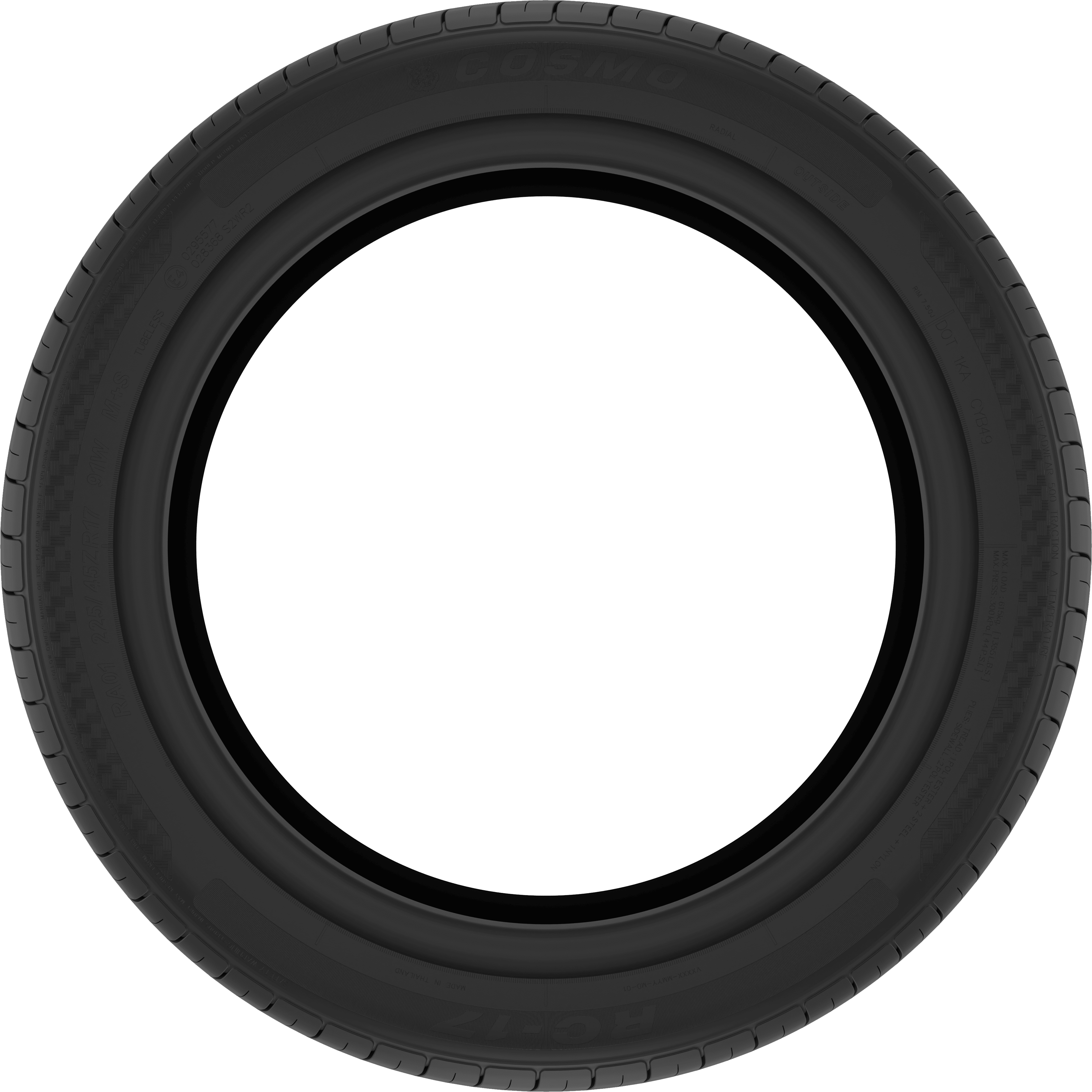 Cosmo Tires RC17 - Tread Pattern