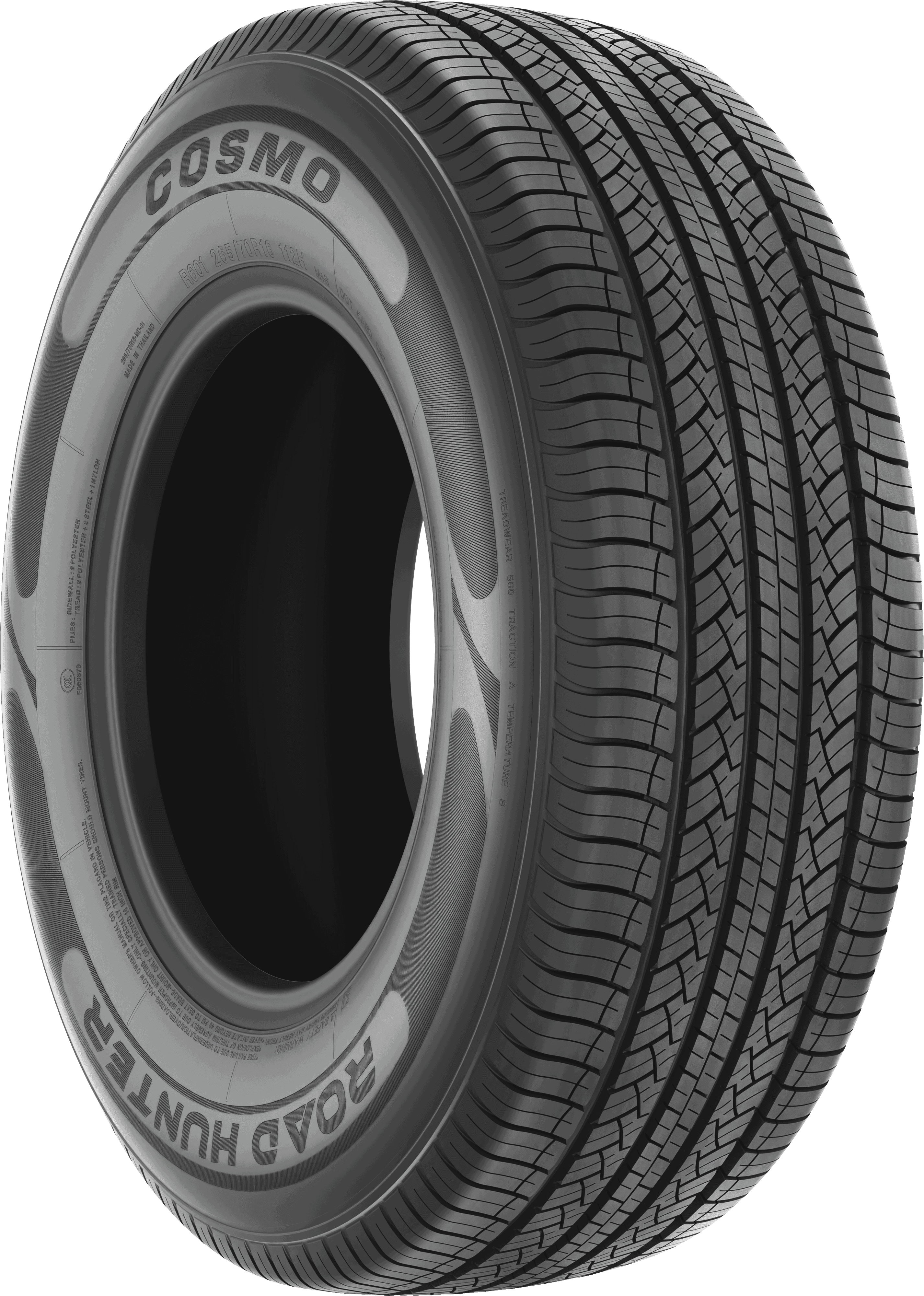 Cosmo Tires Road Hunter - Size Marking