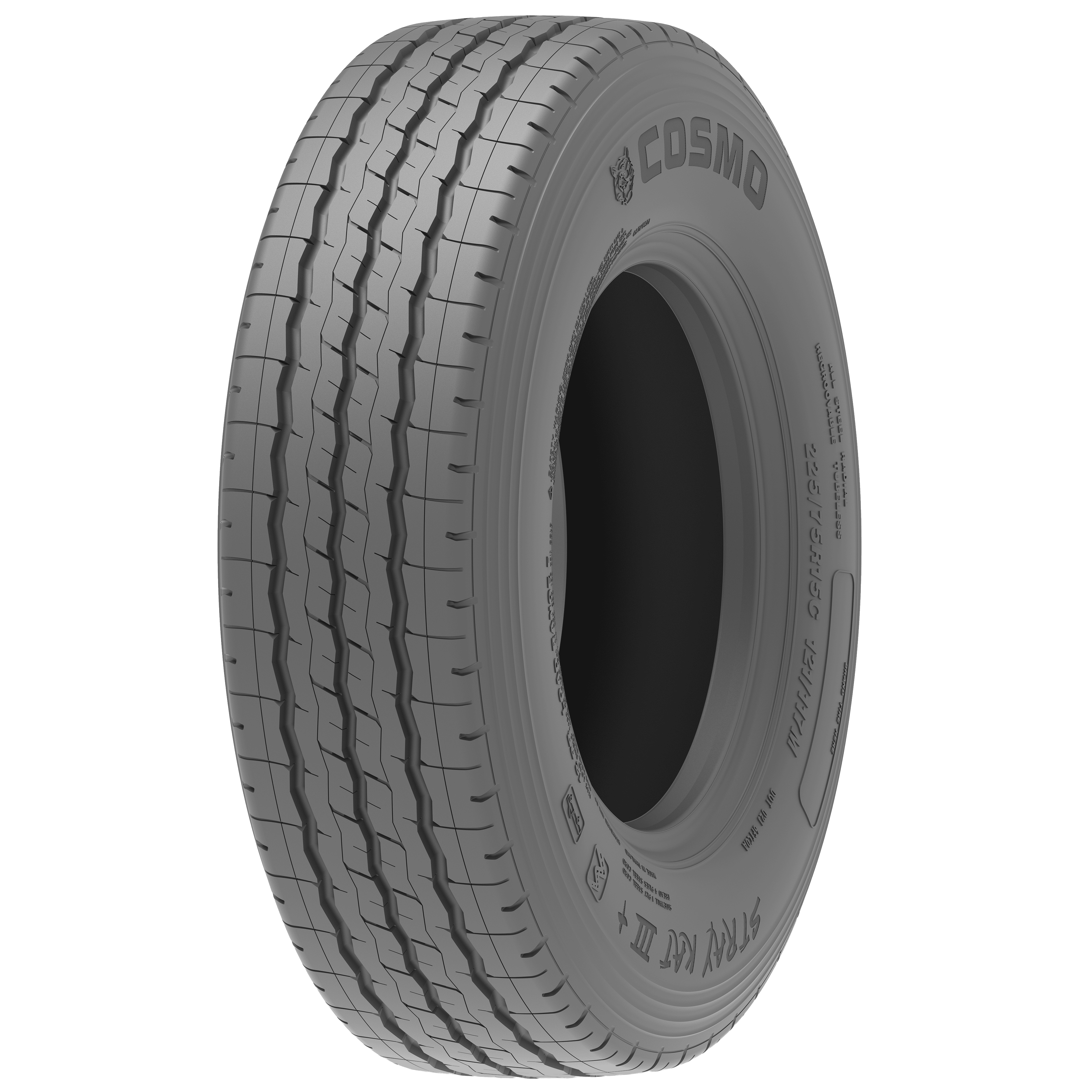 Cosmo Tires Stray Kat III+ - Size Marking