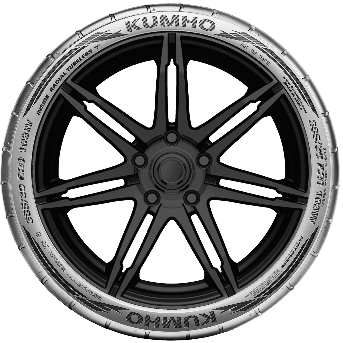 Kumho Ecsta V730 - Tread Pattern