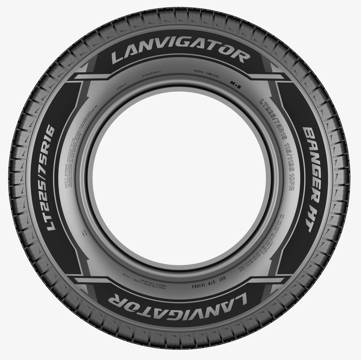 Lanvigator Banger HT - Side View